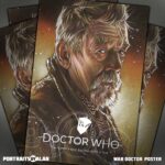 The War Doctor 12x18 Poster Art Print :  Original Poster Design of John Hurt as the Doctor from Doctor Who