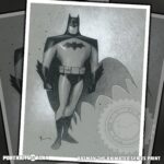 Batman the Animated Series Portrait Print of the Dark Knight Voiced by Kevin Conroy, Robin, Catwoman, Penguin, Joker, Riddler