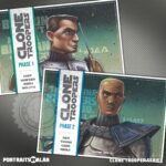 Clone Trooper Series:  4-Piece Print Sets and Individual Prints of Your Favorite Clones from Star Wars The Clone Wars and The Bad Batch